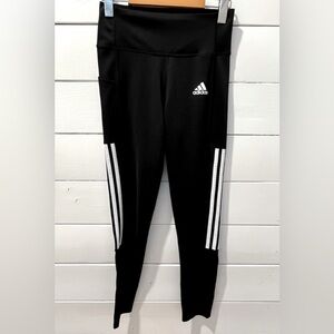Adidas AEROREADY Primegreen Black Leggings - Size S
